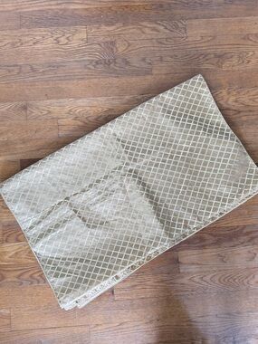 Gold Quilted Table Runner